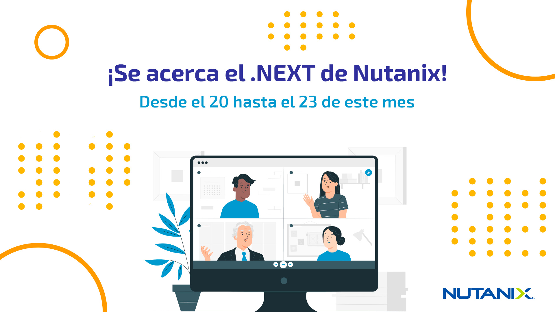 Invitación al .NEXT de Nutanix